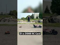 $1 vs $1000 RC Cars!