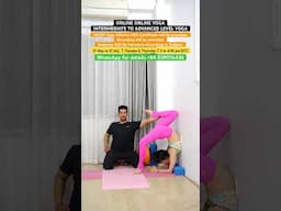Backbend yoga intermediate & advanced level #advancedyoga #backbendyoga