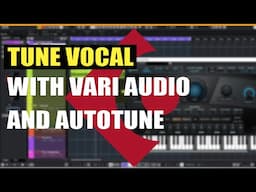 Tune Vocal With Vari Audio And Autotune 🔥🔥#vocalmix #vocals #autotune #pitch