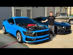 Street Racing a ROUSH Dark Horse Mustang!!