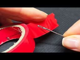 You will thank me for rest of your life. Grandma's sewing tricks that still work