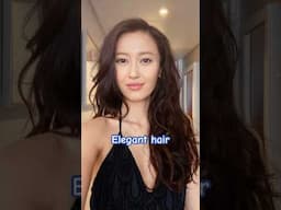 Elegant hair #elegant #elegantlady #elegance #elegantwoman #howtolookexpensive #classystyle