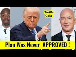 Trump Called Bezos To Complain About Report Amazon May Listing TARRIF Costs.