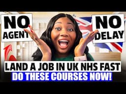 The Right Courses That Will Land You A Job In NHS With Sponsorship
