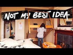 ✦ my ill-advised quest to switch two rooms in my flat