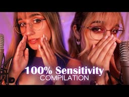 ASMR | 100% SENSITIVITY (4+ HOUR COMPILATION)  😴💕