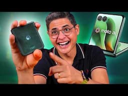 ELE CHEGOU! Motorola RAZR 60 Ultra com 1TB e 16GB de RAM! 🤯 Unboxing e Impressões