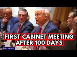 🚨TRUMP HOLDS FIRST CABINET MEETING AFTER 100 DAYS IN OFFICE (COMPLETE)