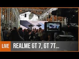 REPLAY - lancement des realme GT 7 et GT 7T (avec commentaires)