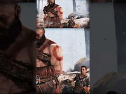 When Kratos Doesn’t Want Atreus To See His Mark - God of War 4 (2018) #godofwar #kratos #atreus
