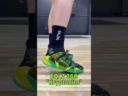 EQLZ 360 “Nate Robinson” is 🔥‼️ #eqlz360 #weartesters #naterobinson #green #kryptonite