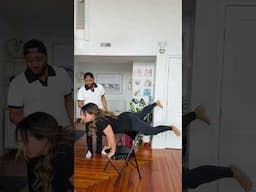 Trying Ciara’s Viral Chair Challenge to get Hubby’s Reaction…