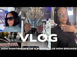 Girl/Mom Maintenance On A Budget| Getting Ready For ATL| Running Errands| Press On Nails| Busy Mom