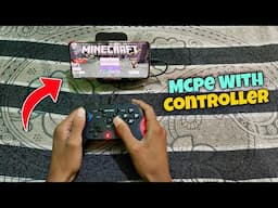 Playing Minecraft Pocket Edition With Controller 😍