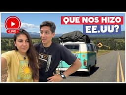 🔴en VIVO ¿cómo es VIAJAR en una KOMBI antigua por ESTADOS UNIDOS?