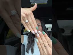 green summer nail inspo ☘️🤍🕊️✨ #nailtransition #transformation #nailinspo #naildesign #nailart