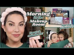 MORNING in the MAKEUP ROOM: Face of the Day, Palette Station, Rediscovering LIPSTICKS