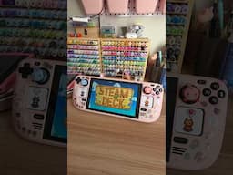 decorating my steamdeck 🫶🏻✨️ #steamdeck #handheldgames #handheld #videogames #stardewvalley