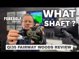 Full Review of TaylorMade Qi35 Fairway Wood #customfit #shaftadvice #taylormade #qi35