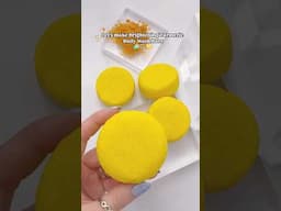 Kojic Acid & Turmeric Bightening Body Wash Bars - formula on Patreon.com/TaraLeee #diyskincare