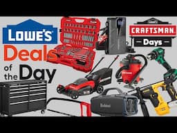 LOWES And AMAZON Have AMAZING Tool Deals