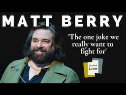 Matt Berry reads a letter from South Park creators to the MPAA