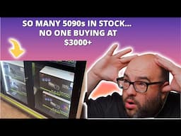 NVIDIA RTX 5090 IN STOCK.. NO ONE IS BUYING $3000+