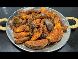 கத்திரிக்காய் வறுவல் இப்படி செய்ங்க சுவை அருமை /Brinjal fry /Kathirika varuval /Brinjalfry recipe