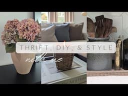 Thrift, DIY, & Style with Me! / High End Style Home Decor on a Budget