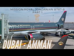 A Royal Experience? | Royal Jordanian A320 Economy Class | Dubai to Amman | Trip Report
