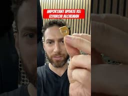 Important update: Elyarchi Alcheman & PEEK
