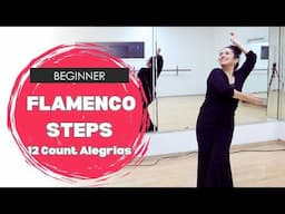 Beginner Flamenco: Your First 12-Count Marking Step (Alegrías)
