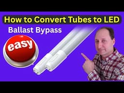 Convert Fluorescent Tubes to LED Tubes: Worth The Upgrade? - Ballast Bypass