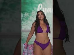 Plus size girls on the runway ❤️ #miamiswimweek2024