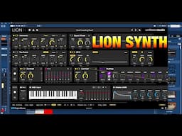 LION - 26 Mode Dual Osc Synth - Over 40 Effects by Unfiltered Audio - Walkthrough & Demo - PC & Mac