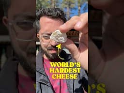 I Tried World’s Hardest Cheese🧀