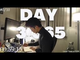 Work With Me Live Pomodoro 60/10 | Day 3/365 🦍🌱