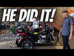 My 80 Year-old Dad Bought A New 2025 Harley-Davidson!! It's time to ride!