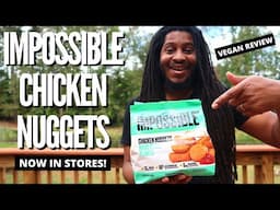 VEGAN Impossible Nuggets are now in stores! | Plant-based fried chicken Review