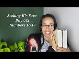 Day 062 Numbers 16-17 | Read the Bible in One Year Chronologically | Grace Filled
