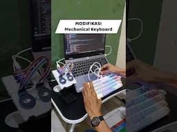 Modifikasi Keyboard Mechanical #keyboard #keyboardgaming #mechanicalkeyboard