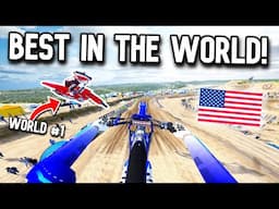 I RACED THE FASTEST AMERICAN PLAYERS IN MX BIKES!