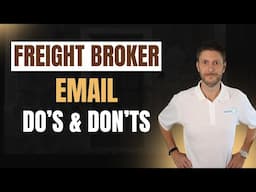 Email Essentials for Freight Brokers | Episode 292