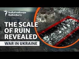 Caught On Drone: Russian Glided Bombs Turning Ukrainian Cities To Dust