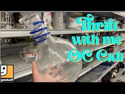 GOODWILL OC California thrift shop with me for awesome vintage haul, decor, and useful items. SoCal