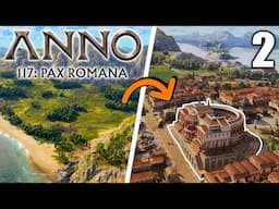 Ich baue RIESIGE Gebäude in Anno 117 | #2 | Anno 117: Pax Romana BETA
