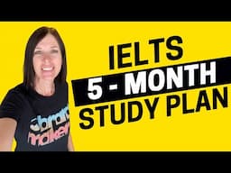 IELTS 5 Month Study Plan - IELTS Energy Podcast 1474