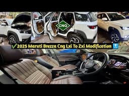 ✅ 2025 Maruti Brezza Lxi to Zxi Modification✅ Flip key✅ Brezza cng✅ Brezza Lxi cng✅ Brezza Modified