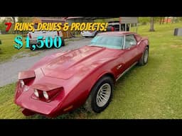 Runs & Drives:  7 Classic Cars & Trucks For sale!