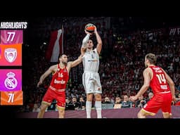 Olympiacos 77 - 71 Real Madrid | Playoffs | Game 2